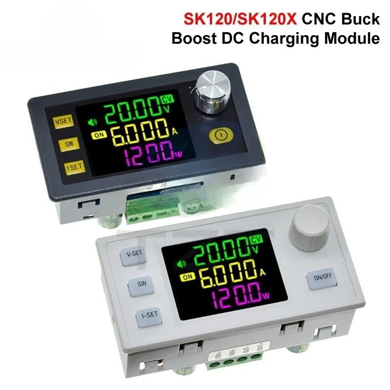 sk120-sk120x-dc昇降圧コンバータ-cnc調整可能安定化電源モジュール-定電圧電流ソーラー充電モジュール