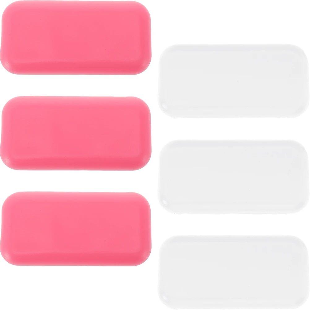 6 個のシリコーン額パッドまつげ移植快適な再利用可能なつけまつげホルダーエクステンションツールまつげ移植パッド