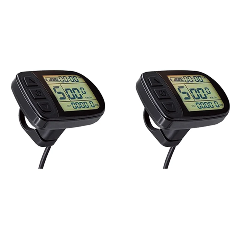 

HOES-2X Ebike KT-LCD5 Дисплей 24V36V48V72V 5-контактный водонепроницаемый разъем Дисплей для электрического велосипеда Интеллектуальная панель управления