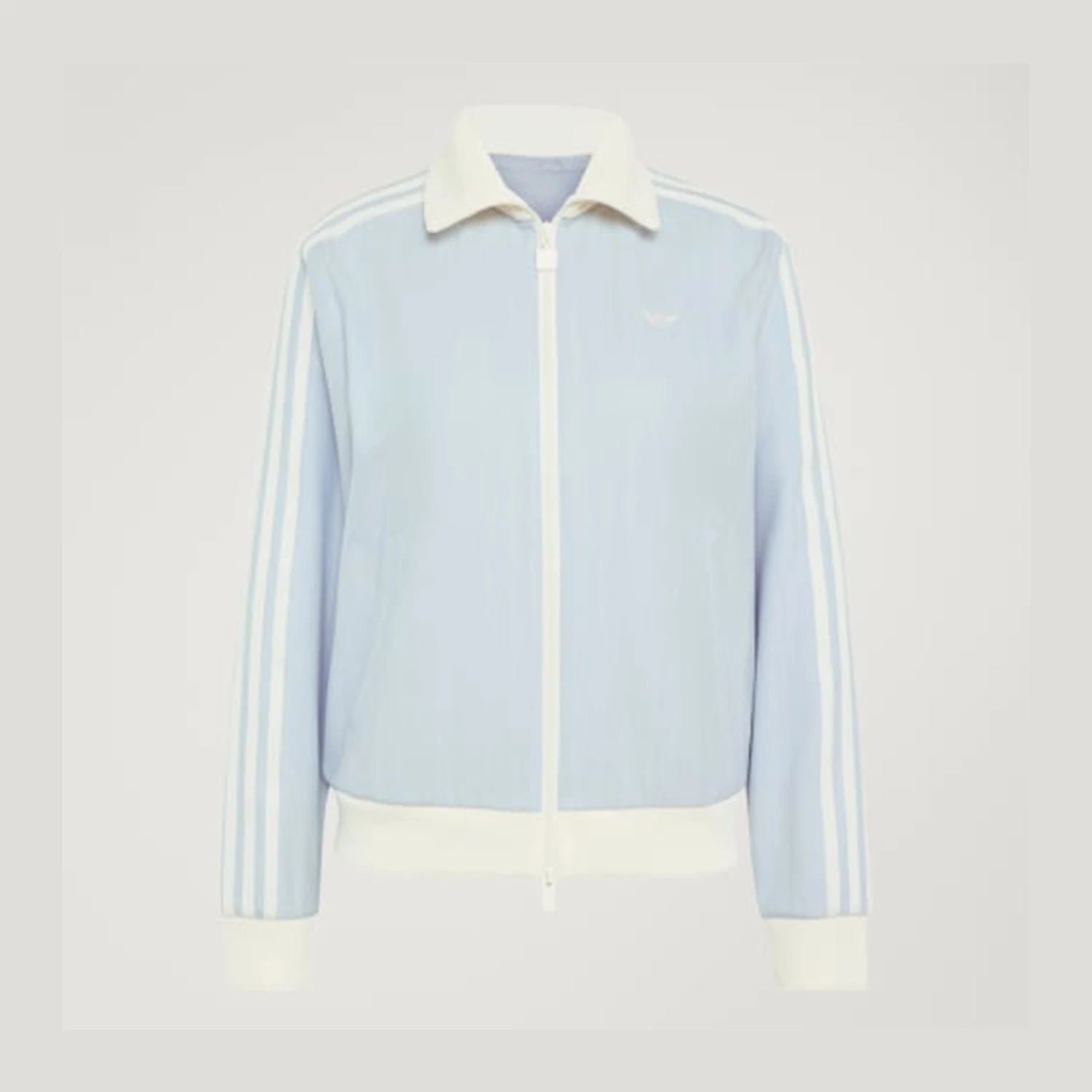 Adidas genuine clover women's sports zipper long sleeved jacket jacket KX1867