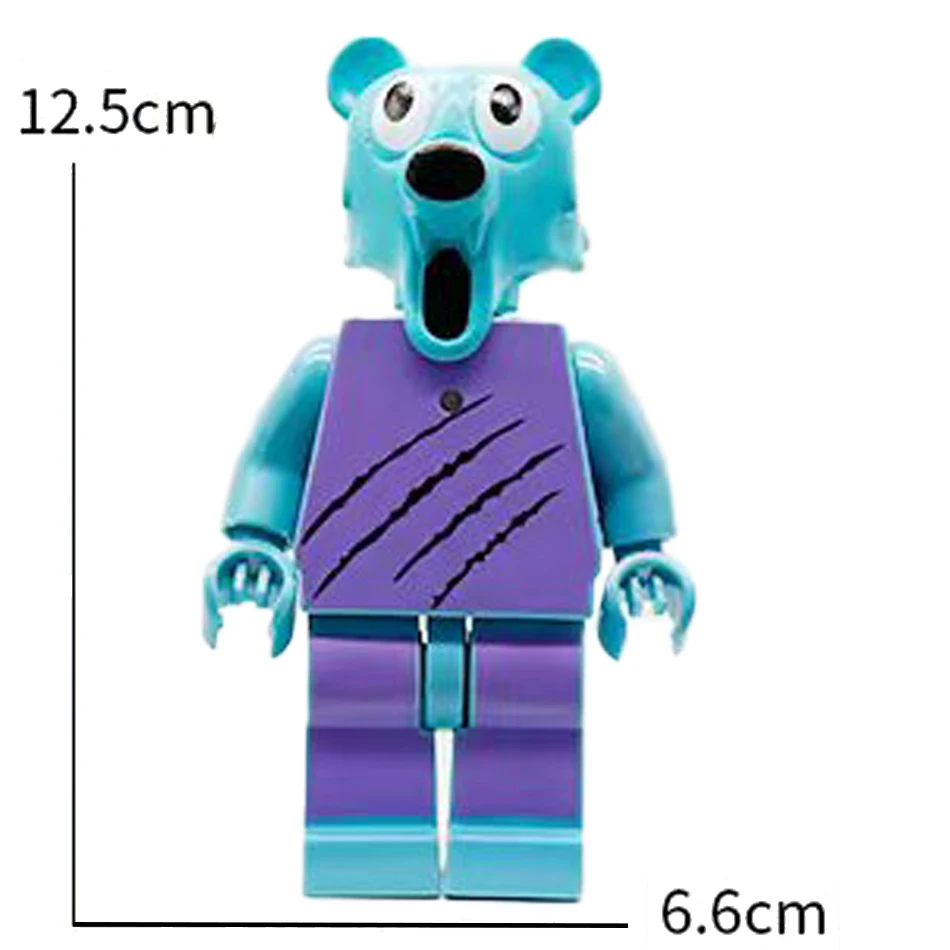 6 قطعة 99 ليال في الغابة الغزلان عمل الشكل الديكور نموذج الحيوانات الغزلان لعبة جمع الهدايا لعب للأطفال هدايا مزخرفة #4