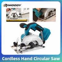 Rimoody 5 inch Cordless Circular Saw 45° Adjustable Bevel Handheld Multifunction Rechargeable Cutting Machine Woodworking Cut