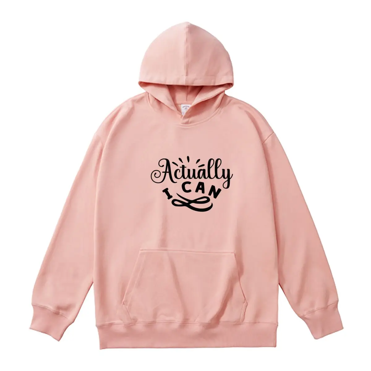 Oversized Women's Hoodies Slogans Graphic Printed Sweatshirt Female Classic Hooded Pullover Autumn Thick Sportswear