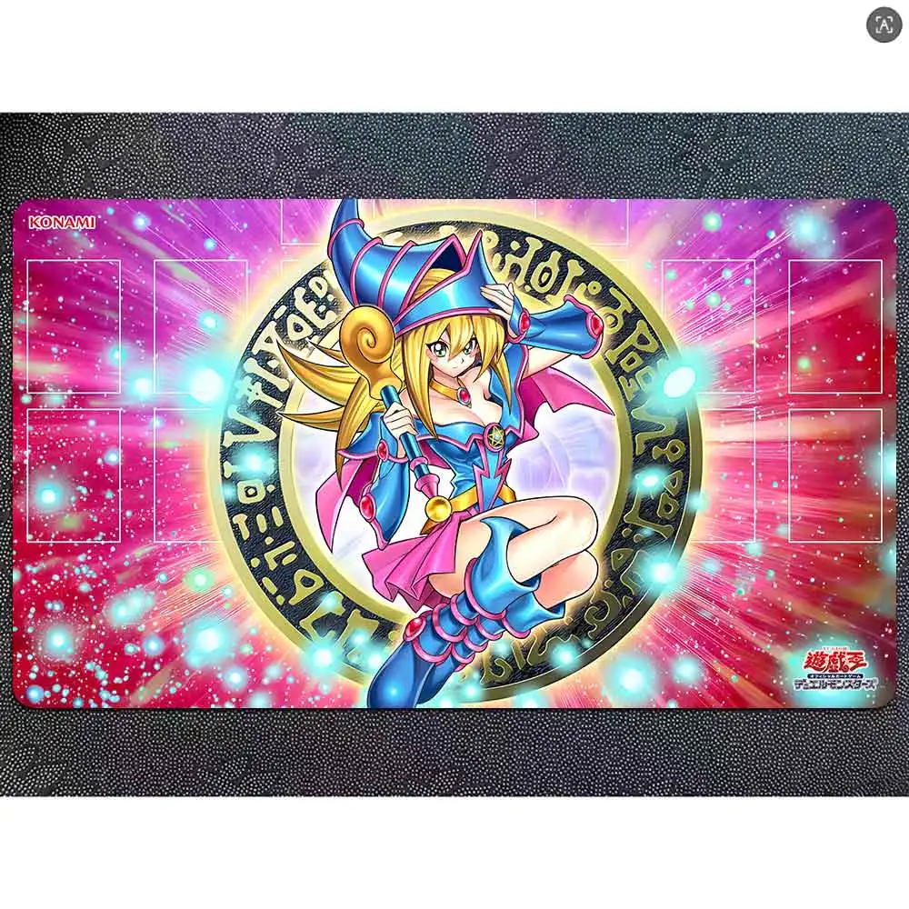 Yu-Gi-Oh Playmat Dark Magician Girl Card Game Pad YGO Mat KMC TCG YuGiOh M-64