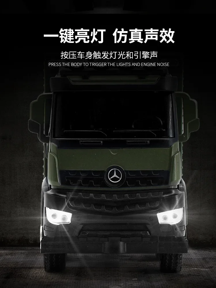 1:32 Mercedes- OFF-ROAD RV Simulation Diecast Metall Legierung Modell auto Sound Licht Zurückziehen Sammlung Kinder Spielzeug geschenke F580