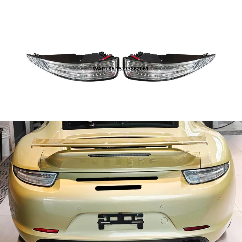 

Car Modification Factory Original New Condition White Taillights Suitability for 2012-2015 991.1 Poch 911