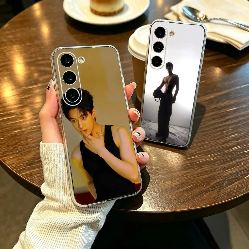 N-Nick He Yu Jin Chao  Phone Case For Samsung A05 A54 A34 A24 A14 Cover Transparent Silicone Phone Cover