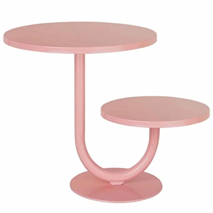 

2 Tier Cake Stand Metal Cupcake Stand Dessert Display Trays of 10/8 Inch Tall Cake Stand for Wedding Baby Shower Home Decor Thr
