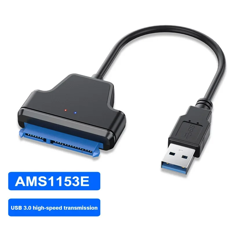 USB 3.0 SATA 3 كابل Sata إلى USB 3.0 محول يصل إلى 6 جيجابت في الثانية يدعم 2.5 بوصة محرك الأقراص الصلبة الخارجي SSD 22 دبوس كابل Sata III