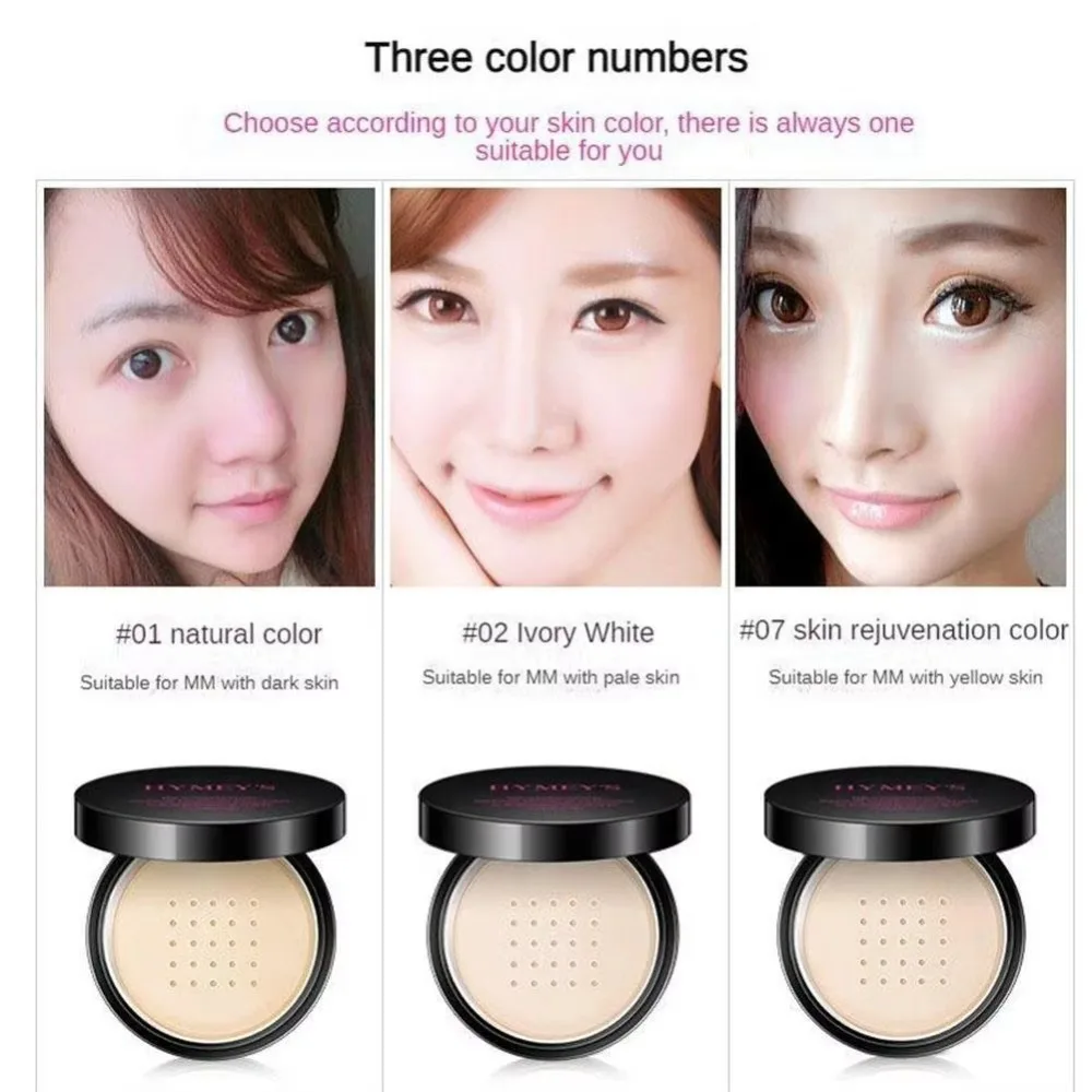 Oil Control Face Loose Powder Matte Translucent Contouring Setting Powder Long Lasting Invisible Pores Makeup Powder