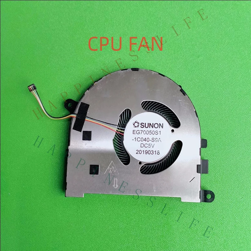 BV+   For Lenovo IDEAPAD Yoga C940-15IRH Laptop CPU Graphics Card Cooling Fan