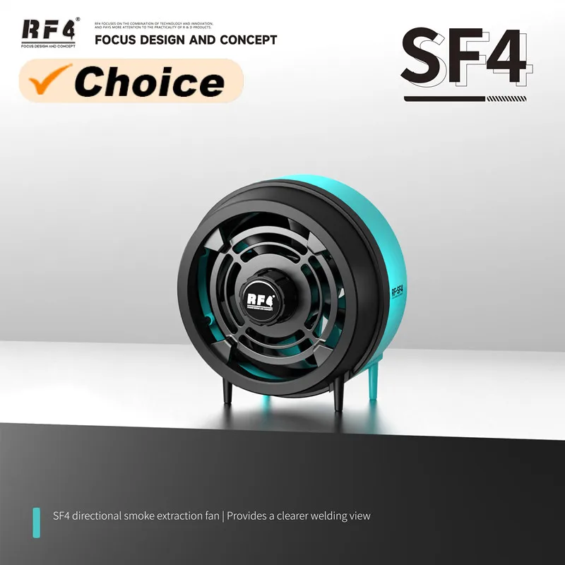

RF4 RF-SF4 Направленный мощный дымоотводный вентилятор для обслуживания мобильных телефонов Обеспечивает элегантный вид сварки
