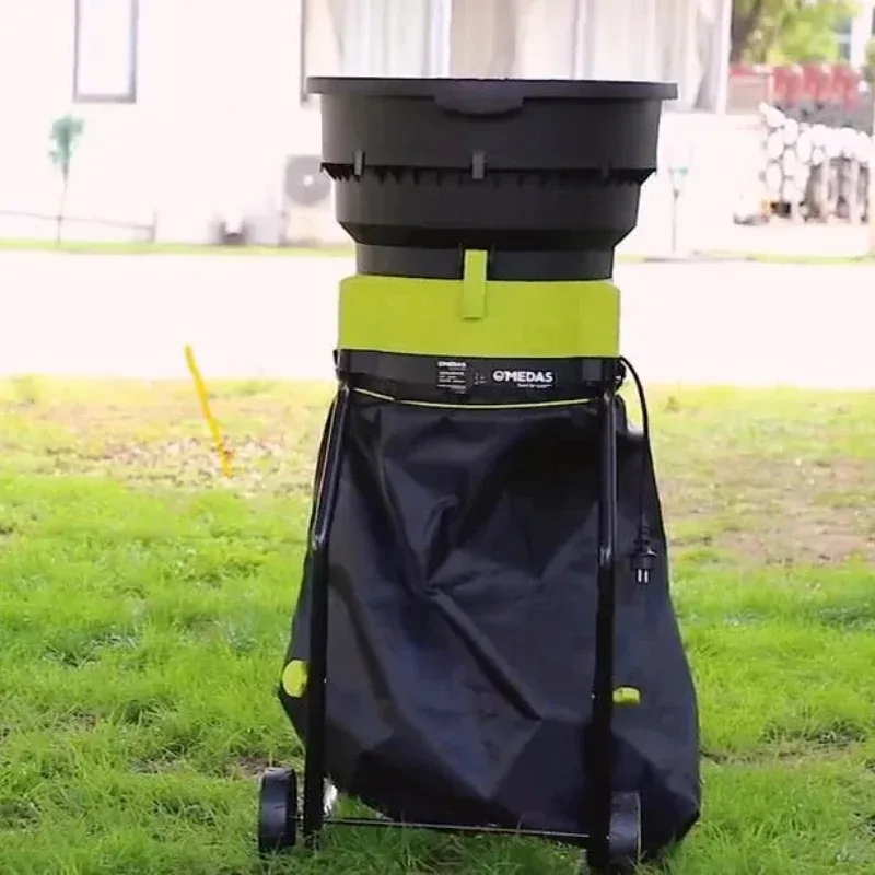 Professional 2500W portable electric garden leaf crusher, household silent composting machine