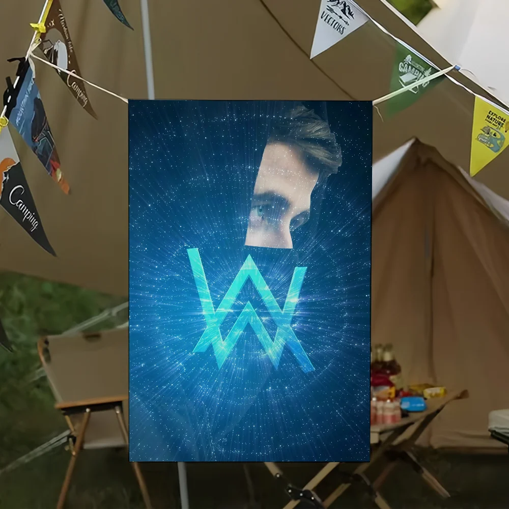 DJ A-Alan W-Walker علم لغرفة المعيشة المنزل النوم ديكور الفن المنزل حفلة نزهة ديكور راية
