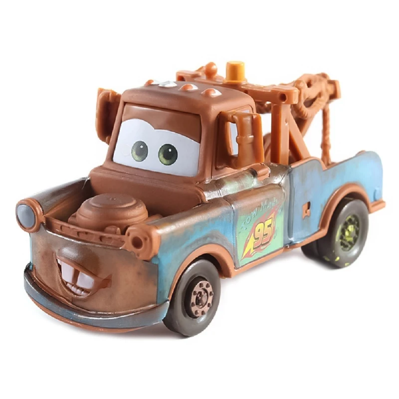 Disney Pixar Racing Saetta McQueen Denti grandi Jackson Storm Pressofusione Auto in lega di metallo Capodanno Regalo di Natale per bambini