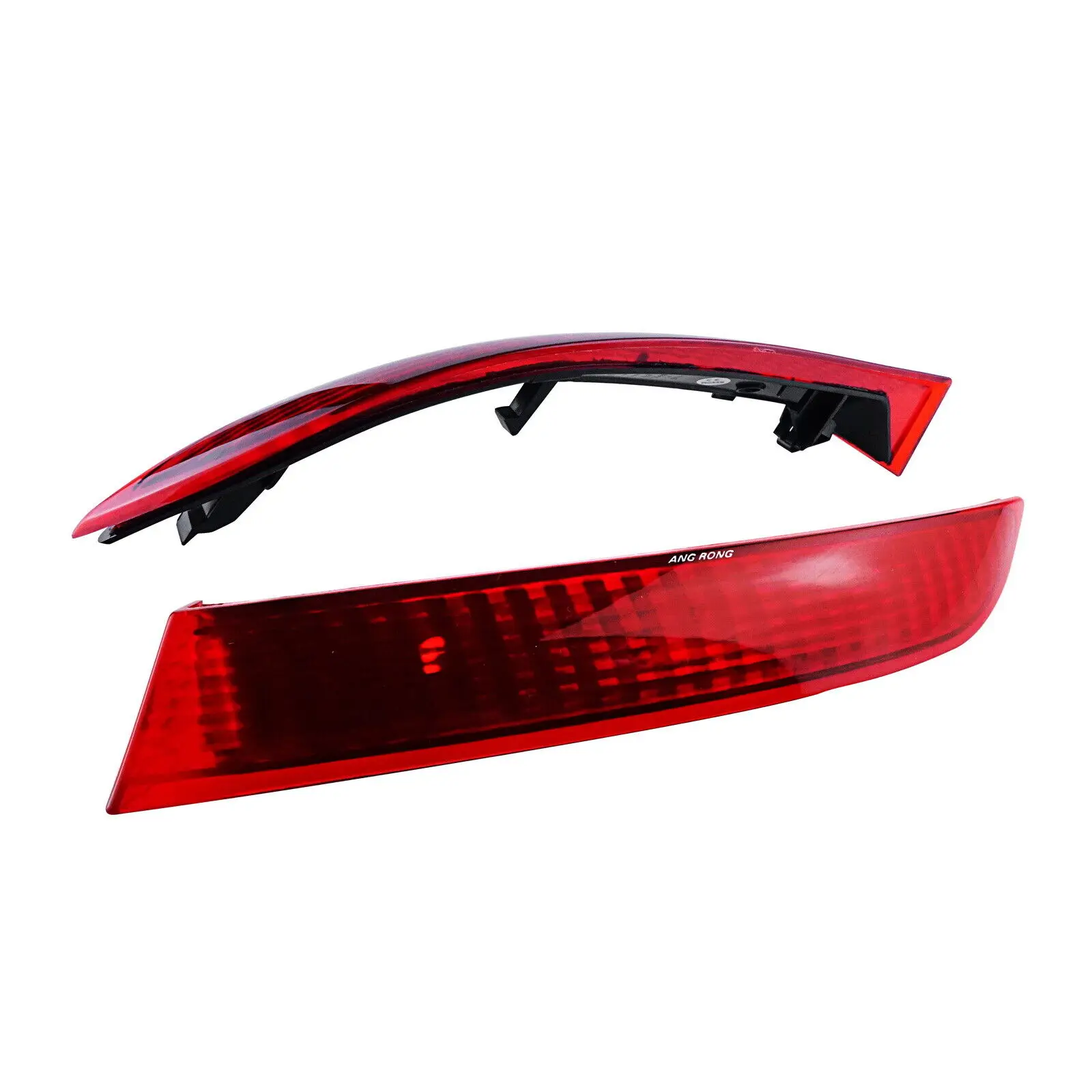 For BMW X5 E70 LCI 2010-13 Left+Right Red Lens Rear Bumper Reflector Light Cover