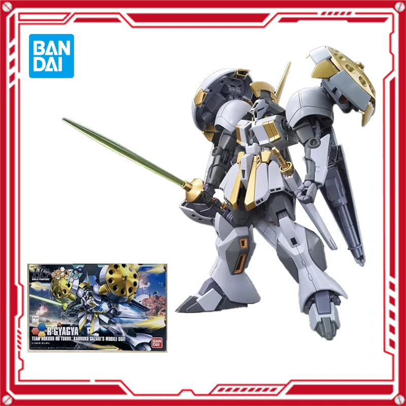 Bandai-figuras de acción de GUNDAM BUILD FIGHTERS, modelo de juguete de colección, modelo Original de Anime, rgyagya, AMX-104GG, HG 1/144, en Stock