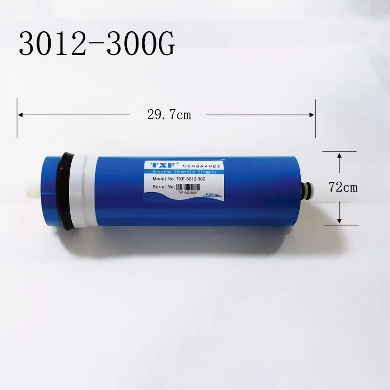 3012 Reverse Osmosis Filter 3012-300G 400G 600G Membrane Water Filters Cartridges Ro System Filter Membrane Water Purifier parts