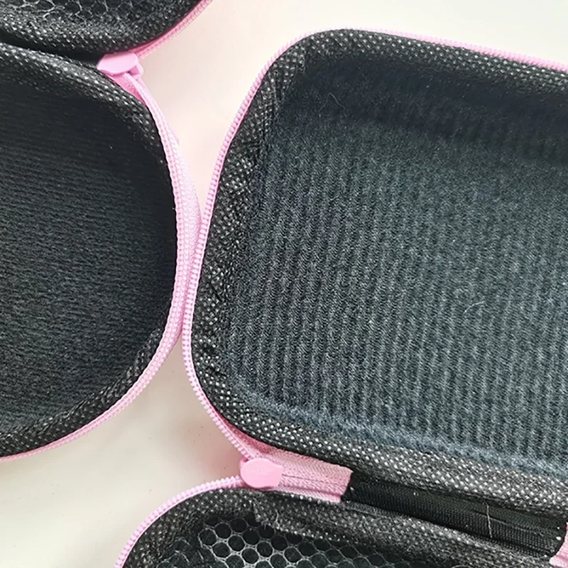 مرحبا كيتي كابل شاحن حقيبة التخزين سانريو الكرتون Miniso مربع مستدير سماعة الهاتف كابل نقل بيانات USB صندوق تخزين حامي