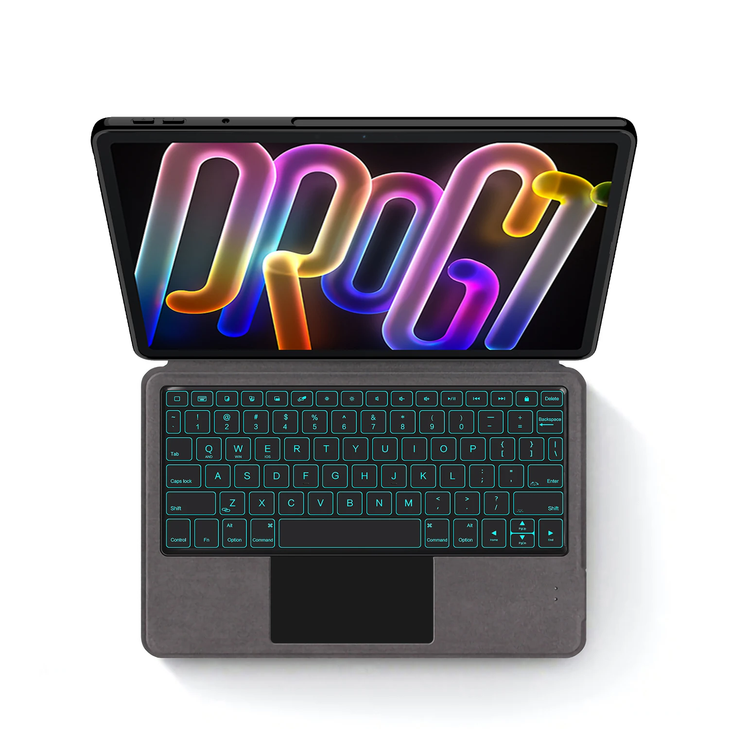 Lenovo XiaoXin Pad Pro GT 2025 11.1 인치 TB710FU 태블릿 보호 케이스 용 스마트 터치 패드 백라이트 키보드 커버 상세 이미지 1