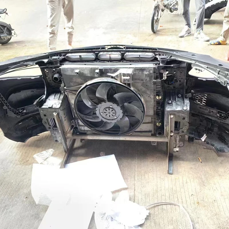For Mercedes Benz ML GL GLE GLS W166 W292 Electronic Fan Radiator Condenser Front Face Headlights ABS Bumper-Used Condition view 6