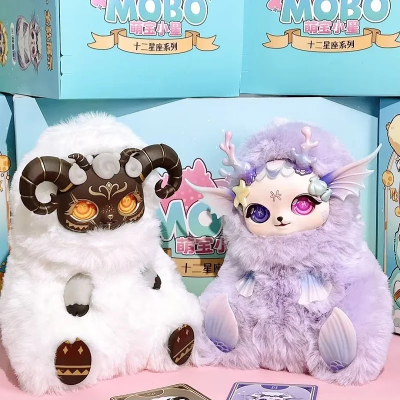 Genuine Mobo Star Twelve Constellation Series Blind Box Plush Doll Girl Surprise Gift Trendy Play Handmade Doll Girl Gift