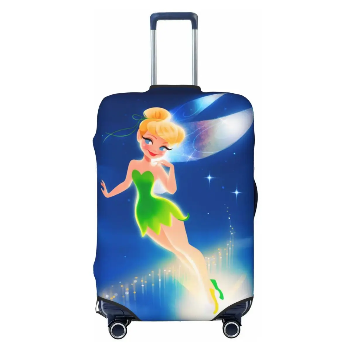 

Custom Tinkerbell Cartoon Print Luggage Cover Fashion Manga Suitcase Protector Covers Suit For 18-32 inch