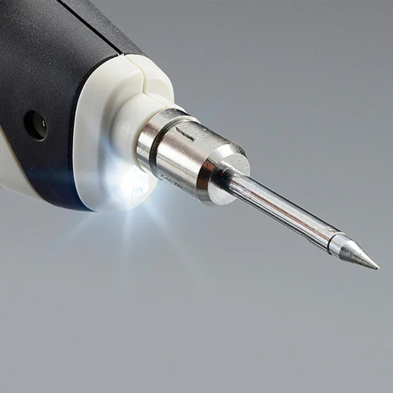 GOOT Cordless Battery Soldering Iron Portable Solder Pen with LED Light Fast Heat Welding Tool MSD-20 MSD-40