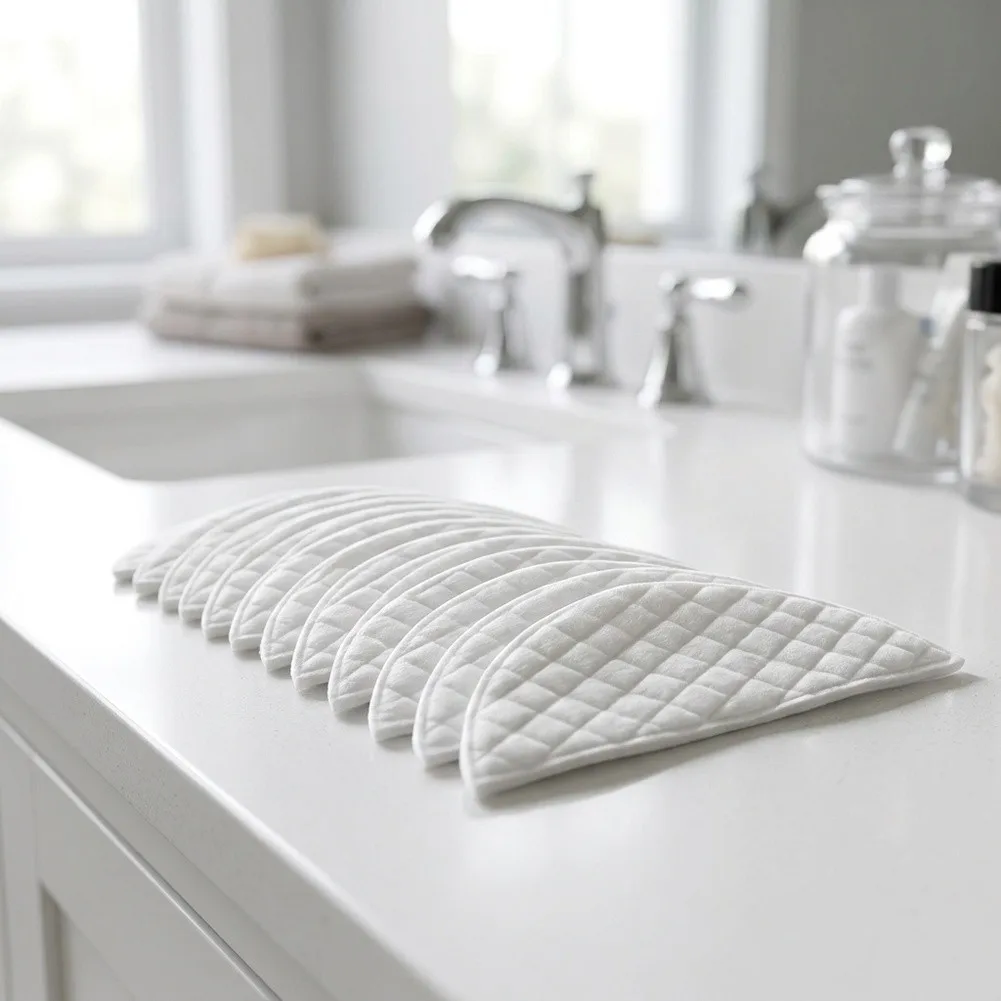 For Roidmi EVE PLUS Specific Disposable Mop Pads 10 Count Non Woven Fabric for Robot Mopping Efficiency and Convenience
