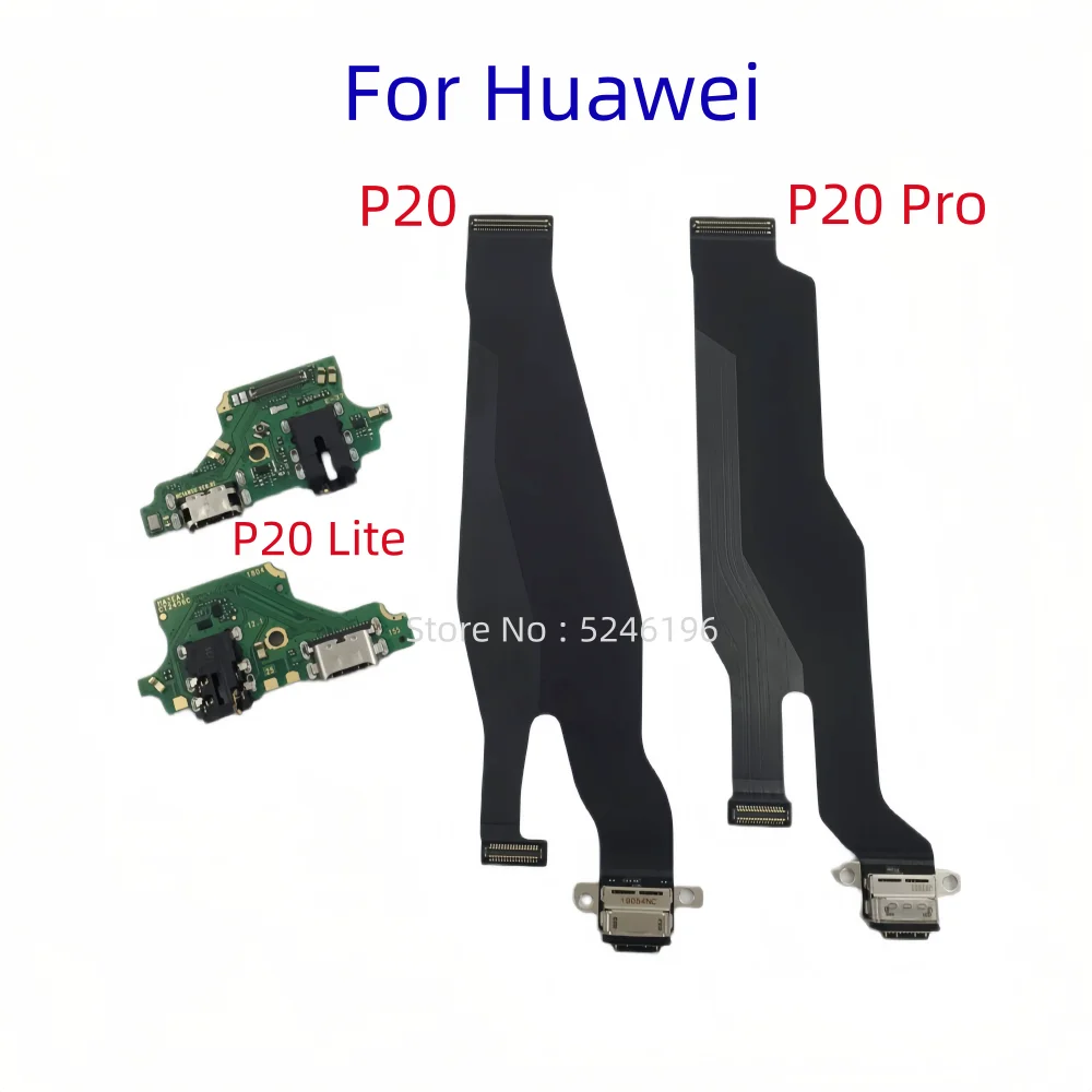 1pcs USB Charging Port Charger Base Connector For Huawei P20 Huawei P20 Pro Huawei P20 Lite Huawei P20Lite Replace Part.