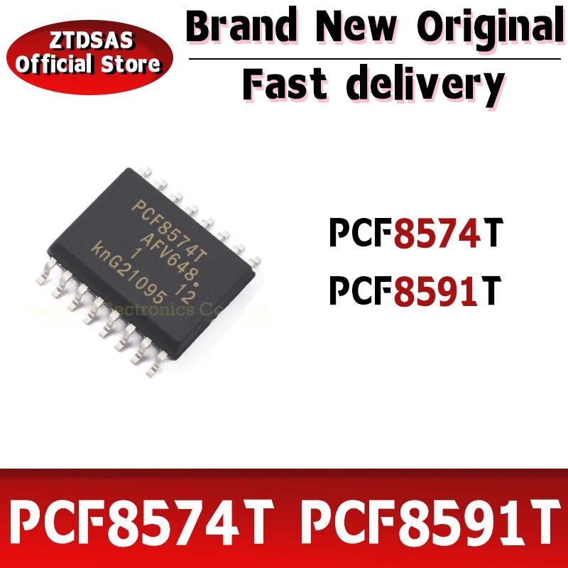 PCF8574T PCF8591T PCF8574 PCF8591 8574 8591 IC MCU SOP-16