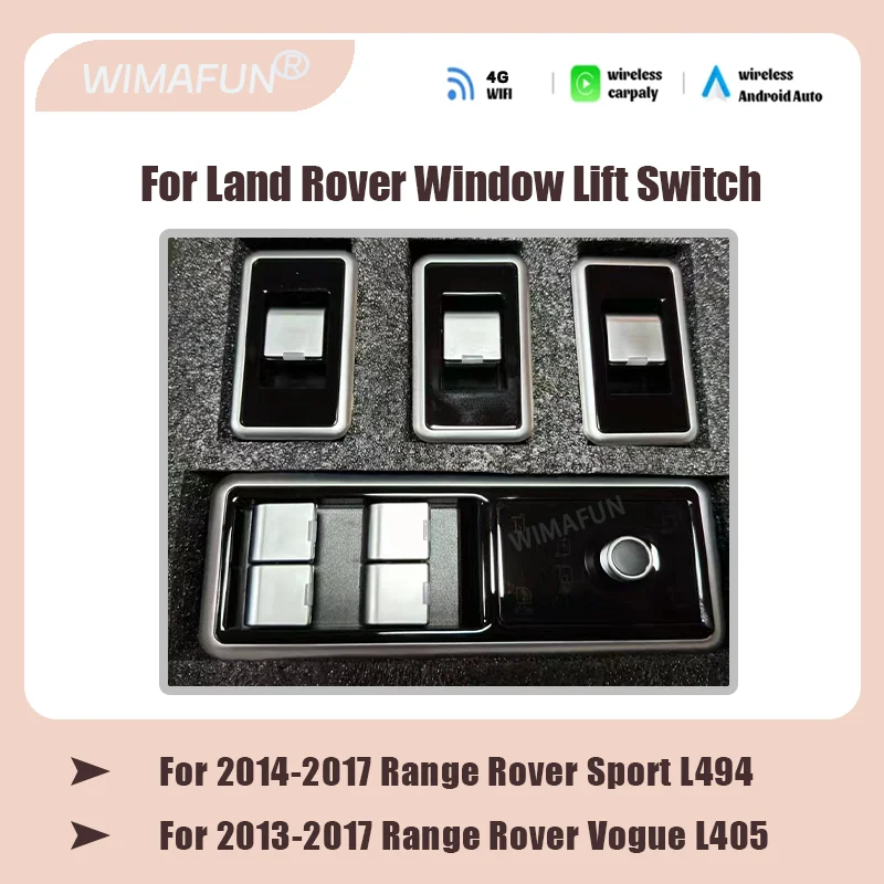 Steering Wheel Touch Button For Range Rover Sport L494 Vogue L405 Discovery 5 LR5 Original Car Style Multimedia Player