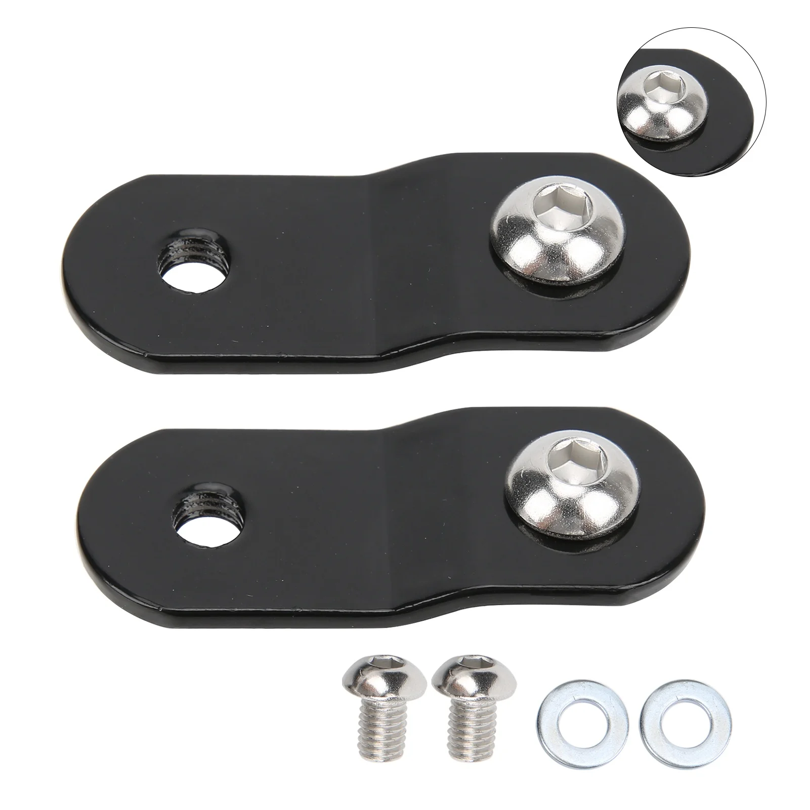 Motorcycle Gas Tank Lift Riser with Bolts Modified Accessory Replacement for XL Models