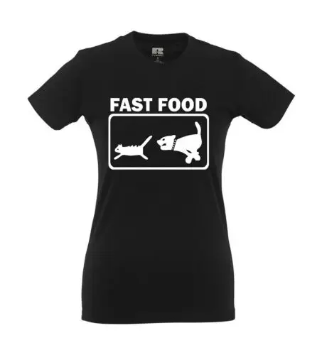 Fast Food Girlie Shirt