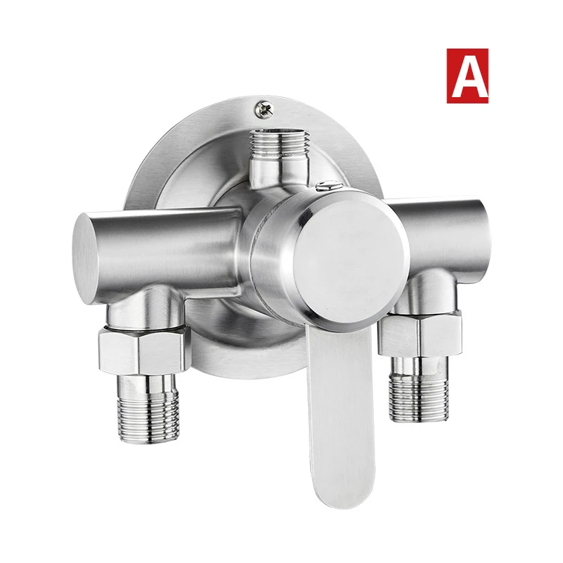 Bathroom Shower Faucet Wall Mount Cold Hot Water Mixer 304 Stainless Steel Tap Bathtub Faucet смеситель для душа