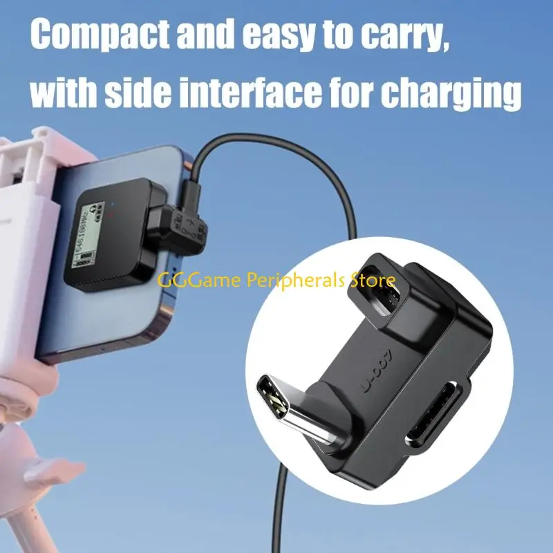U55B Plug and Play Type C OTG Charging Adapter Not Need Driver Installation for Instantly Connection Between Devices