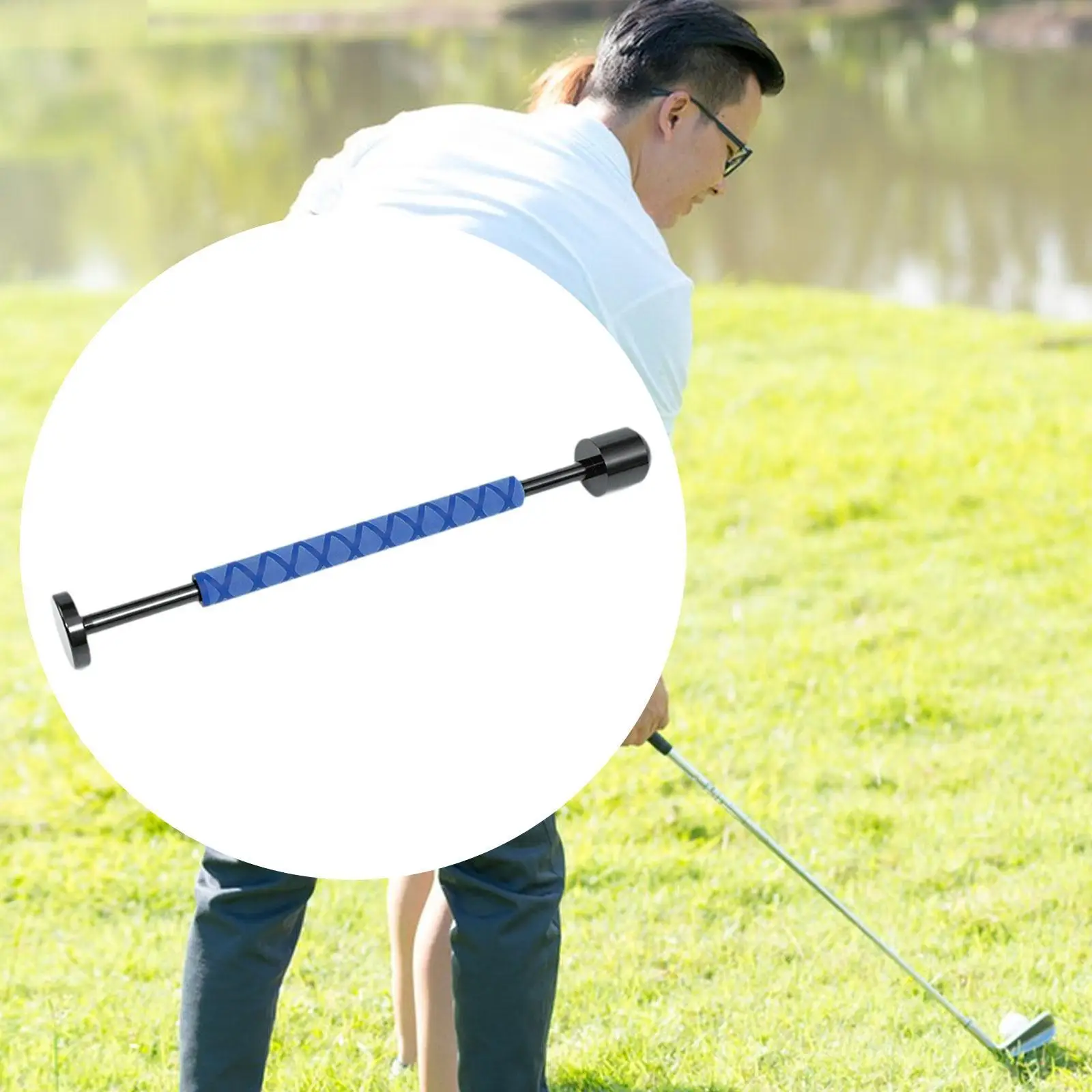 

Golf Swing Trainer Women Men Nonslip Grip Golf Accessories Warm up Stick