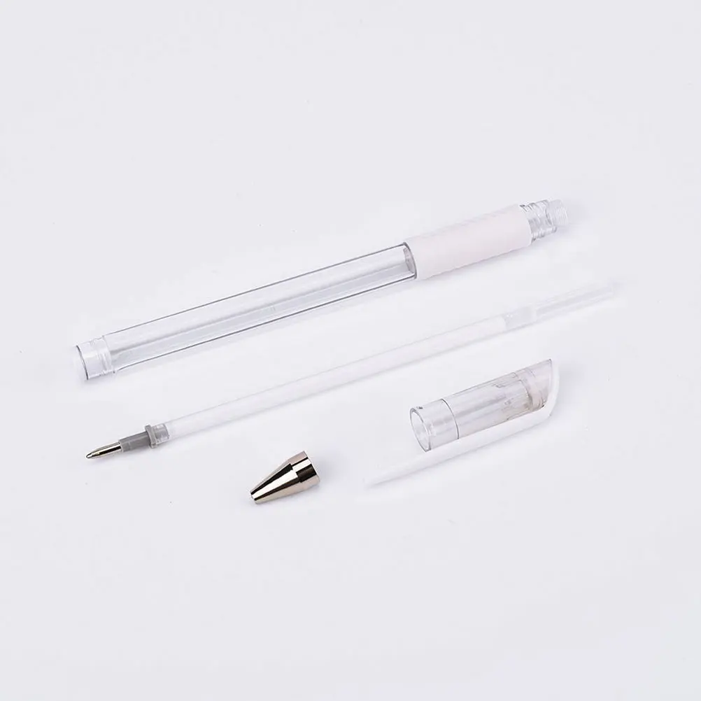 

3 Pcs White Waterproof Anti-Oil Marking Pens for Eyebrow Tattoo Positioning Skin Marker Tattooing Makeup Tools