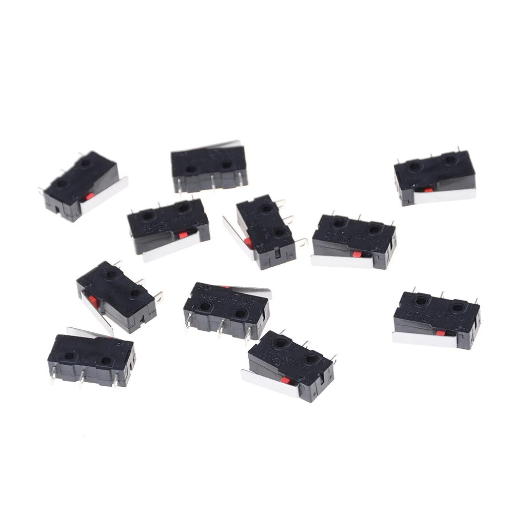 【S】10PCS Limit Switches 3 Pin N/O N/C 5A 250VAC KW11-3Z Micro Switches