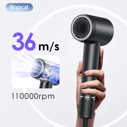 2025 New Professional High Speed Hair Dryer Cold Hot blower Negative Ion Silent Touch Screen Hair Dryer For Home Hair Salons