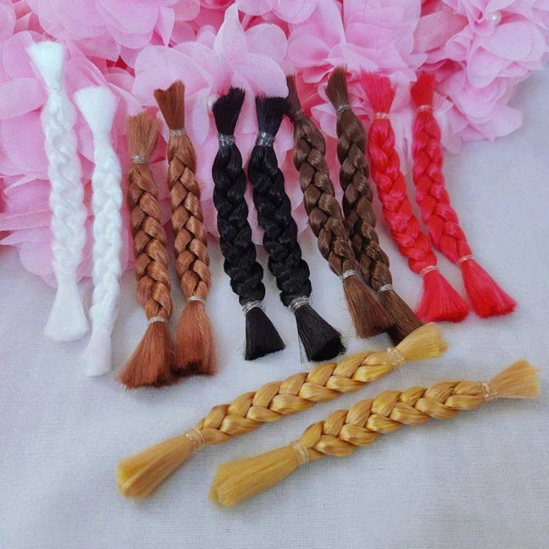 Replacement Accessories Braids Blonde DIY Hair Ponytail Braid Hair chain