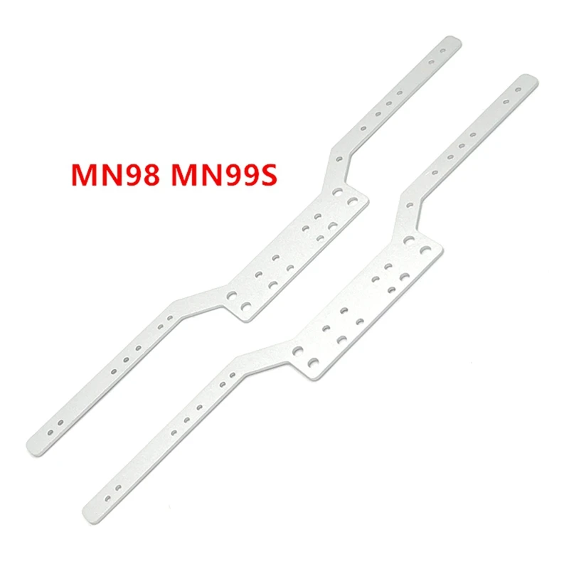 RC Car Upgrade Toy Car Girder Car Girder Kit for 1/12 MN98 MN99S RC Car Upgrade Parts Silver [bjve-Toy]