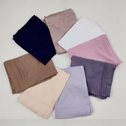 RIMAIRE-Under Cap Modal Hijab muçulmano para mulheres, lenço de algodão, roupas muçulmanas, Hijab instantâneo, New Jersey, 24