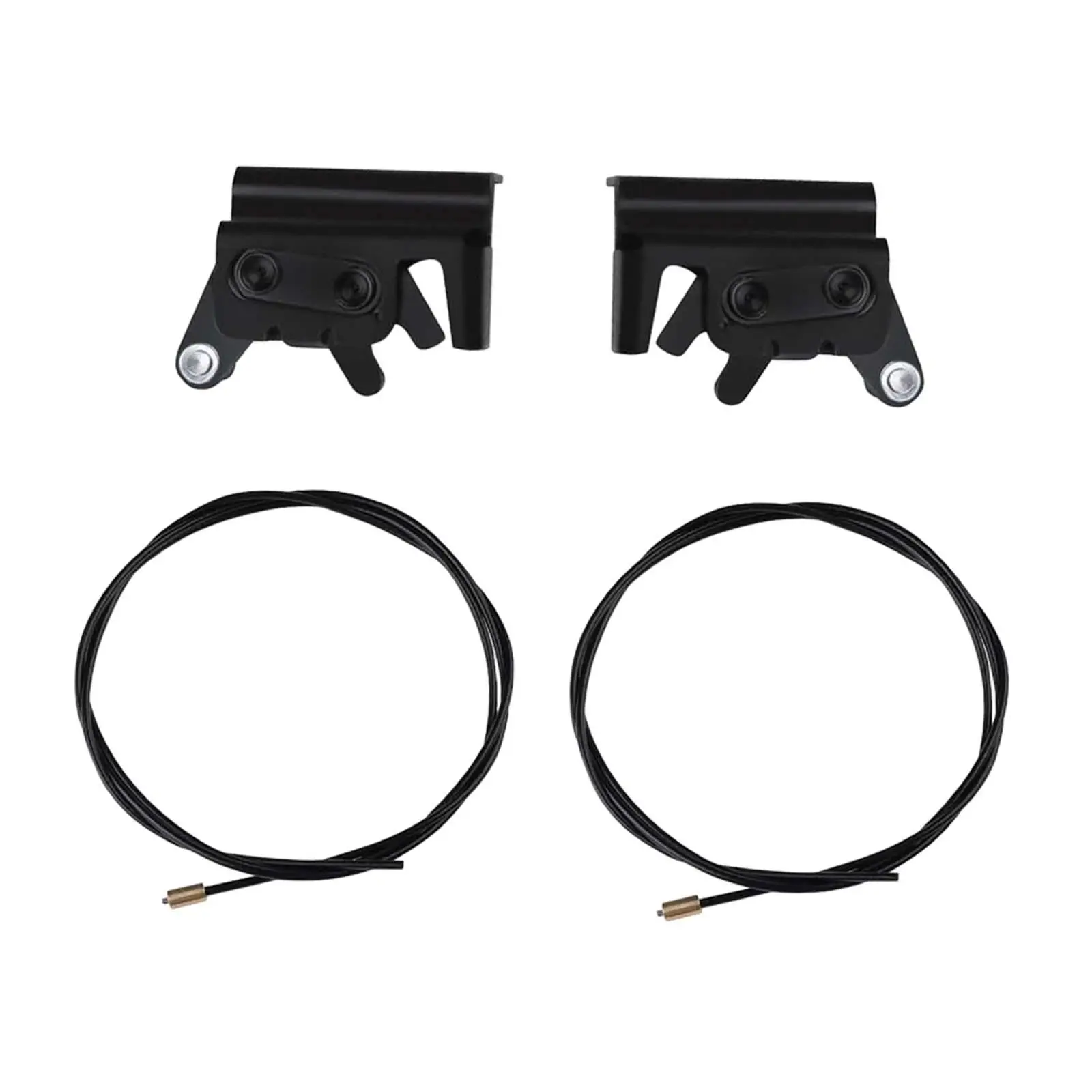 

2 пары поворотных замков и тросов для крышки кузова грузовика, 36 дюймов, замена для крышки кузова из стекловолокна 700 серии