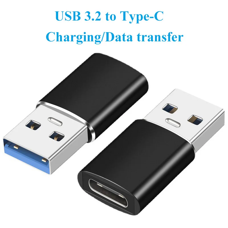 USB 3.1/3.2 Male TO Type C Female Converter Adapter Connector with Fast Charging and Data Transfer Function for Macbook Phone