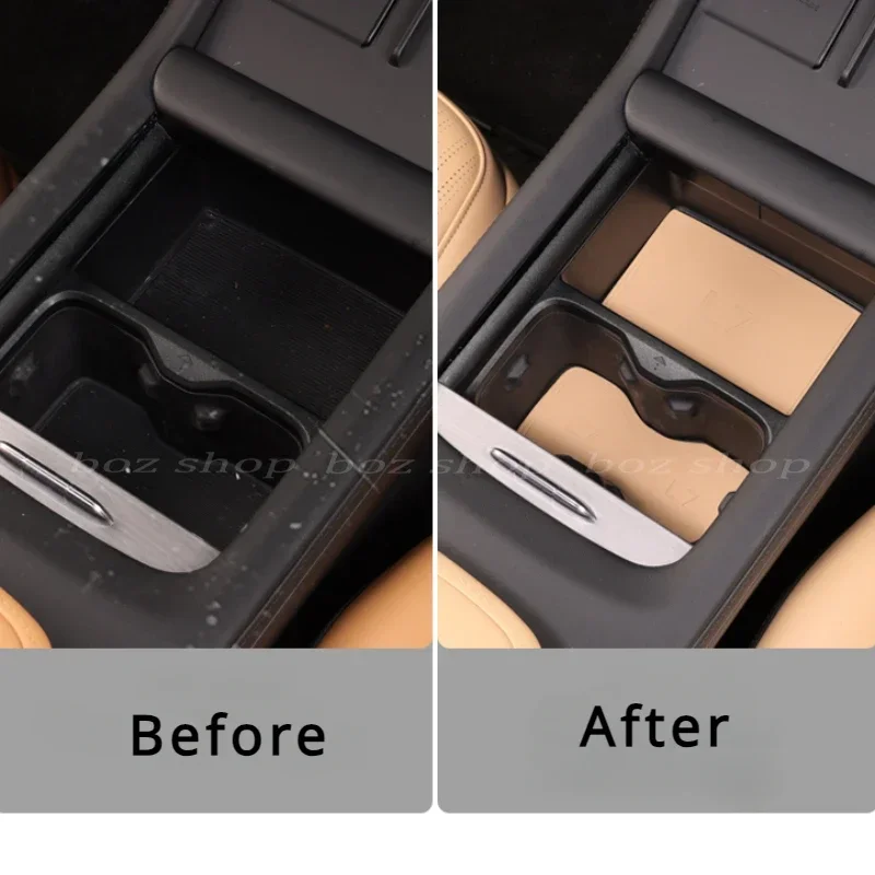 For Geely Galaxy L7 Central Control Water Cup Pad Storage Protection Non-slip Pad Car Interior Modification Accessories