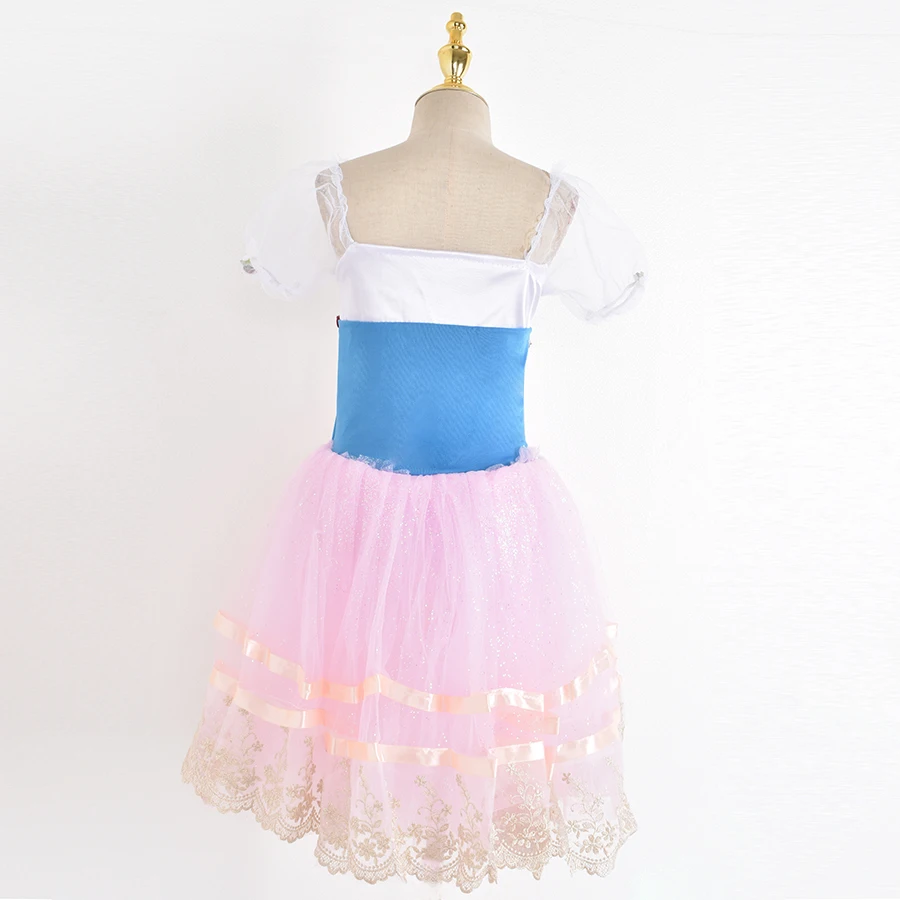 Crianças roupas de salão de baile lantejoulas flor tutus vestido de balé para menina dança moderna tutu vestido meninas ballet vestido de princesa