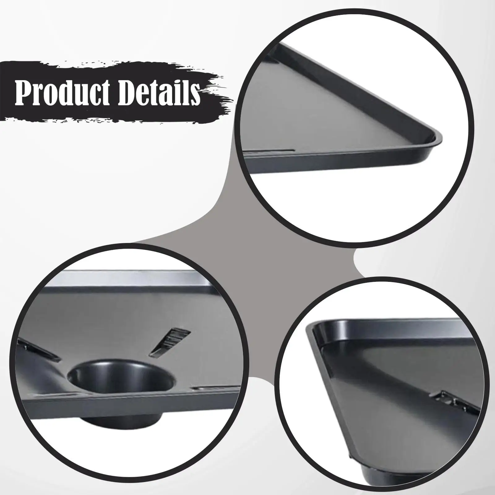 

Transmission Drain Pan, Multifunctional Vehicle Oil Disposal Container, Replacement Oil Drain Pan, Funnel Oil Collection Tray