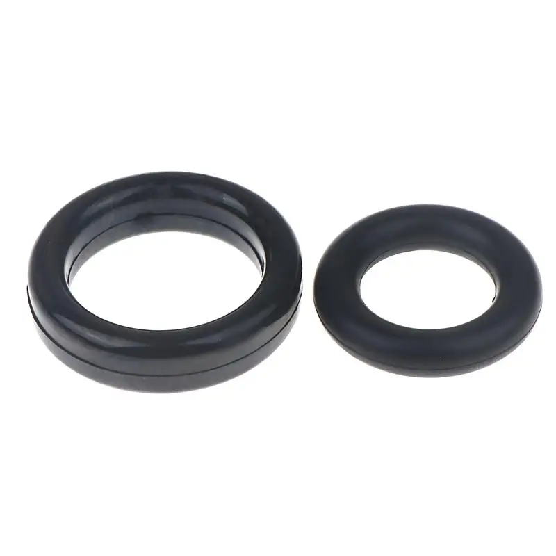 2/4PCS O-Ring Car Universal Muffler Exhaust Hanger Bushing Rubber Bracket Kit Car Exhaust Pipe Support Ring
