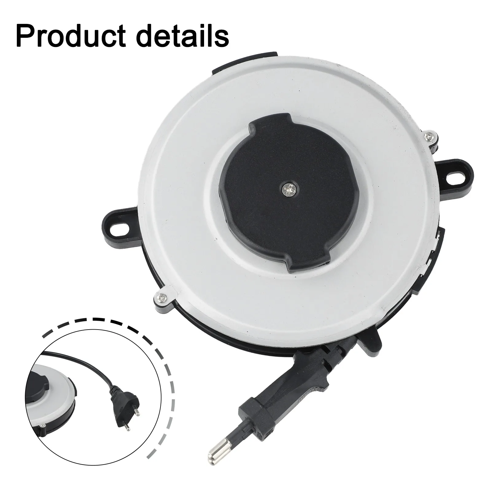 

Conveniently Compact Extension Cord with Automatic Retraction Feature designed Specifically for the Outdoors at 220V
